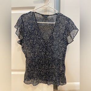 Club Monaco Navy Top